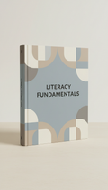 Literacy fundamentals hardcover with reinforced spine