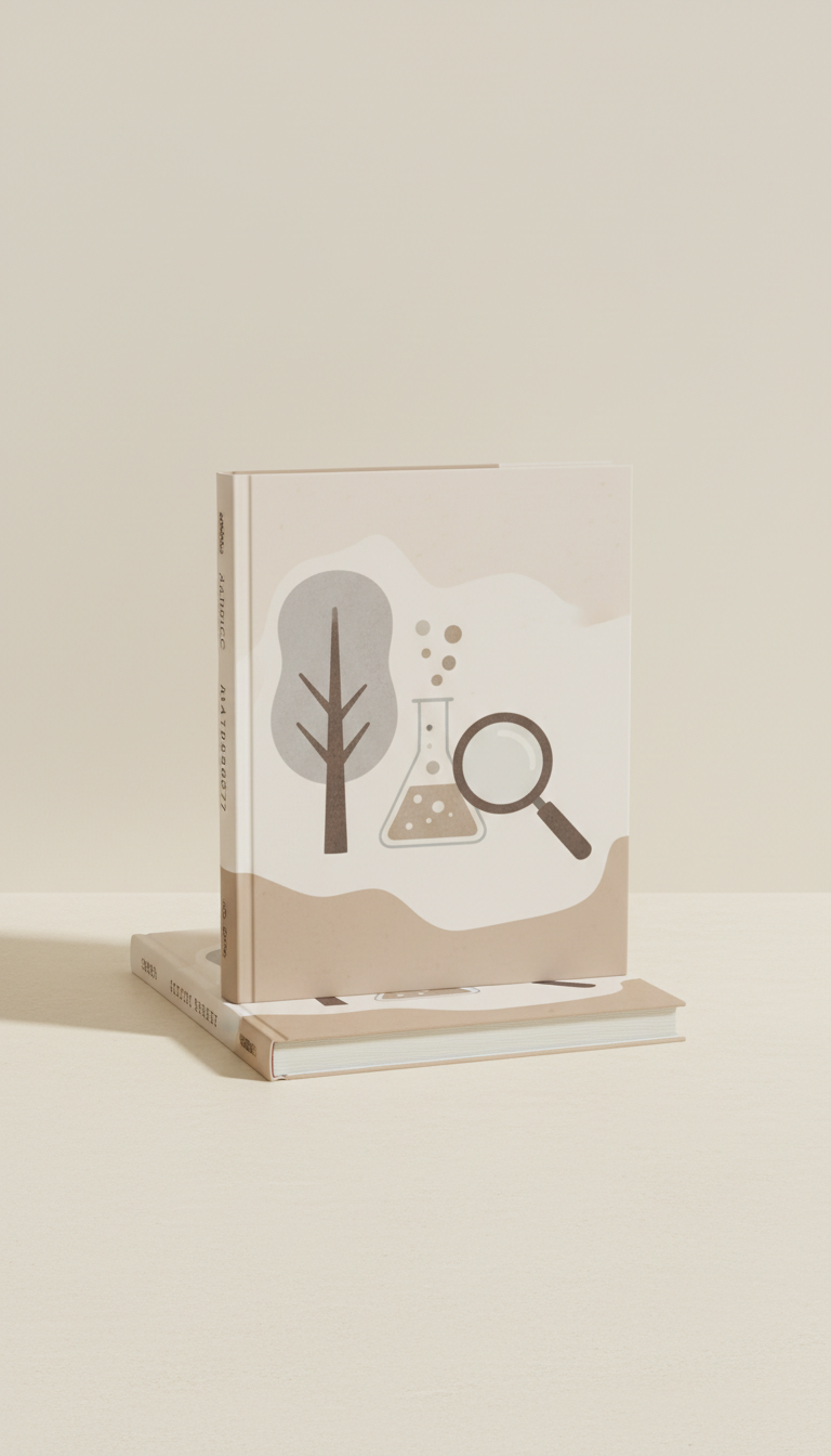 Primary school science textbook with durable paperback