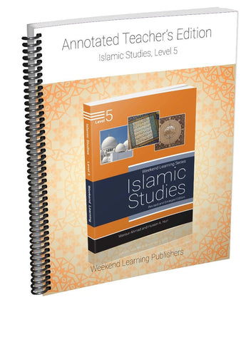 Islamic Studies Teacher's Manual - Level 5 - Al Barakah Books